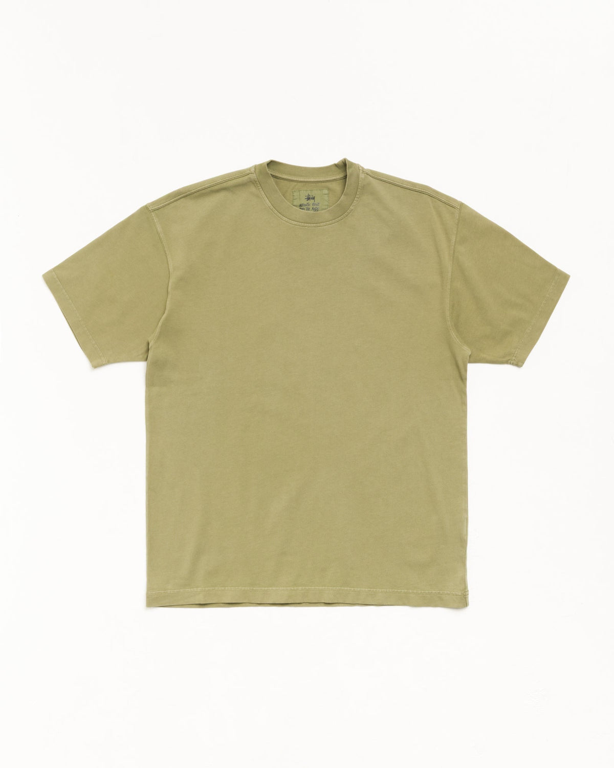 GARMENT DYED SS TEE - Olive