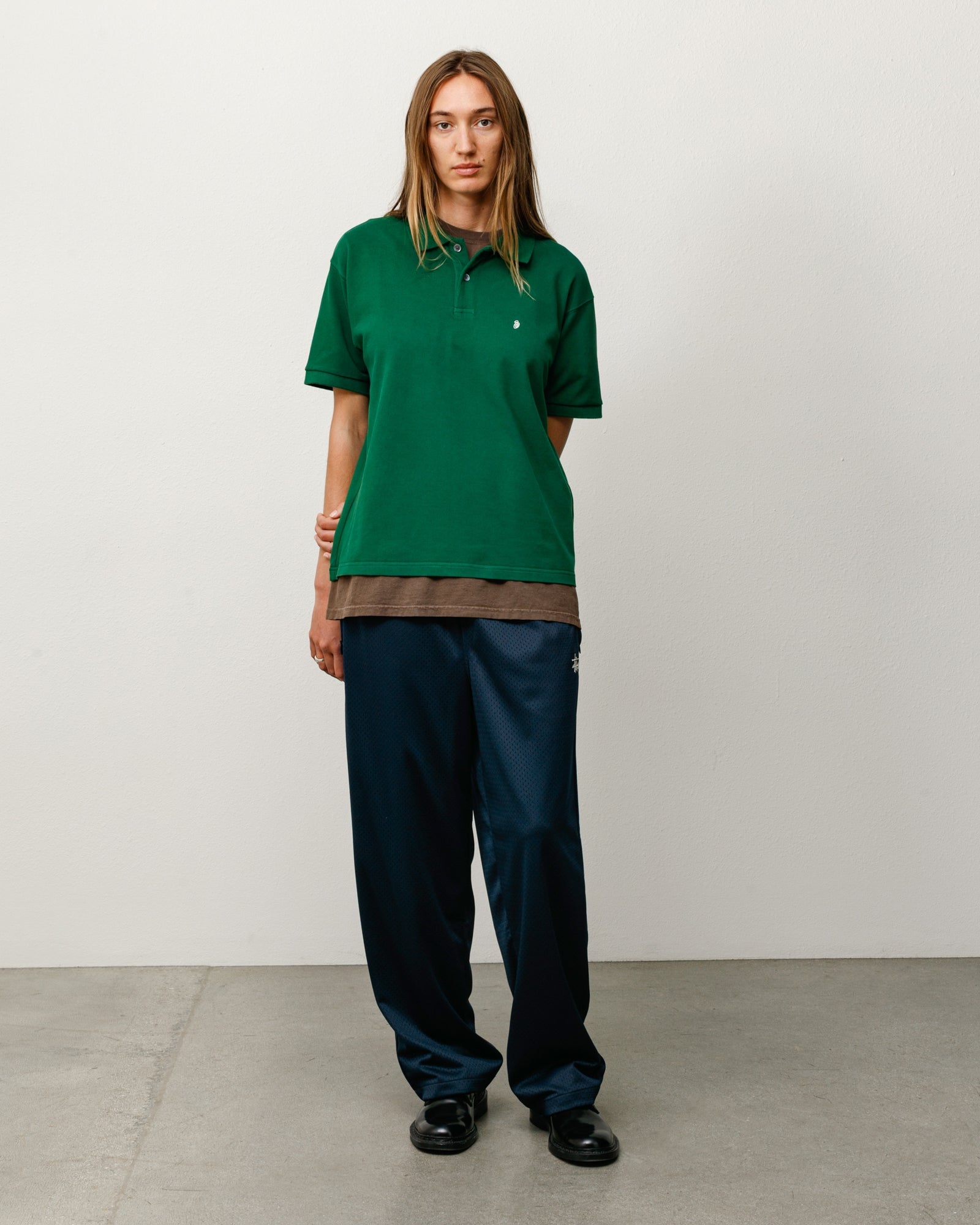 CLASSIC PIQUE POLO - Pine