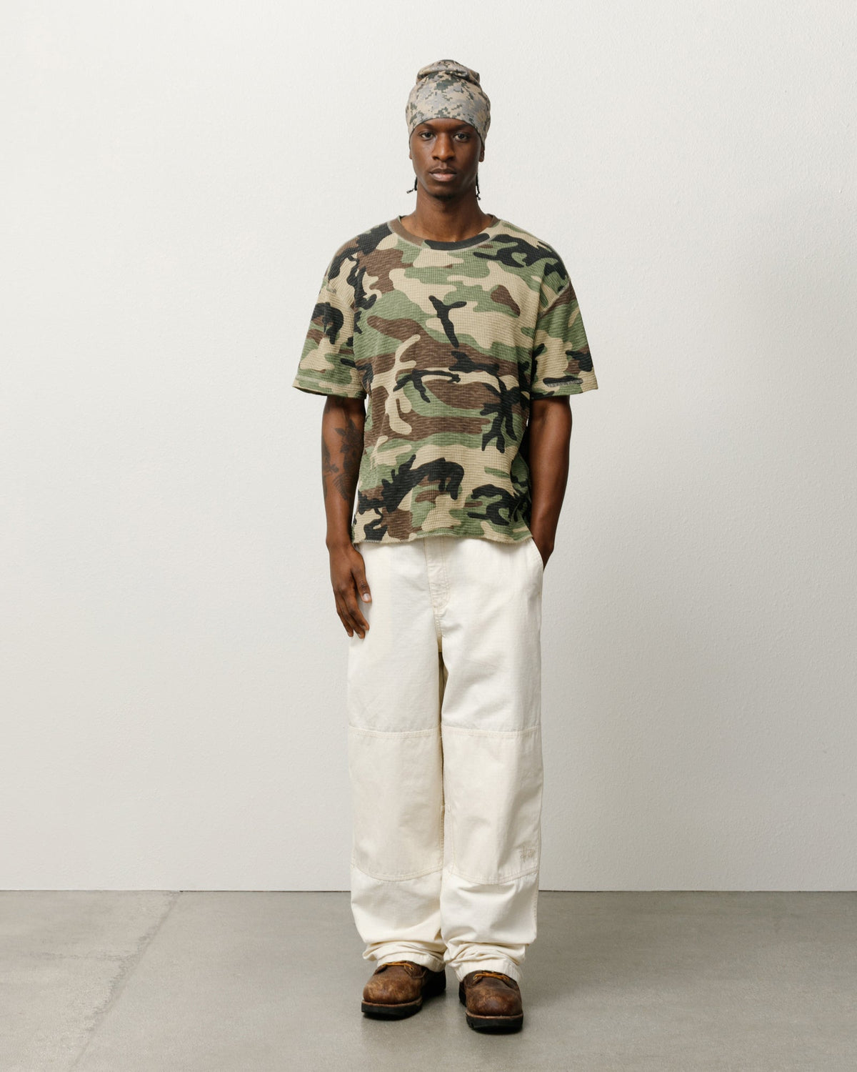 PIGMENT DYED SS THERMAL - Camo