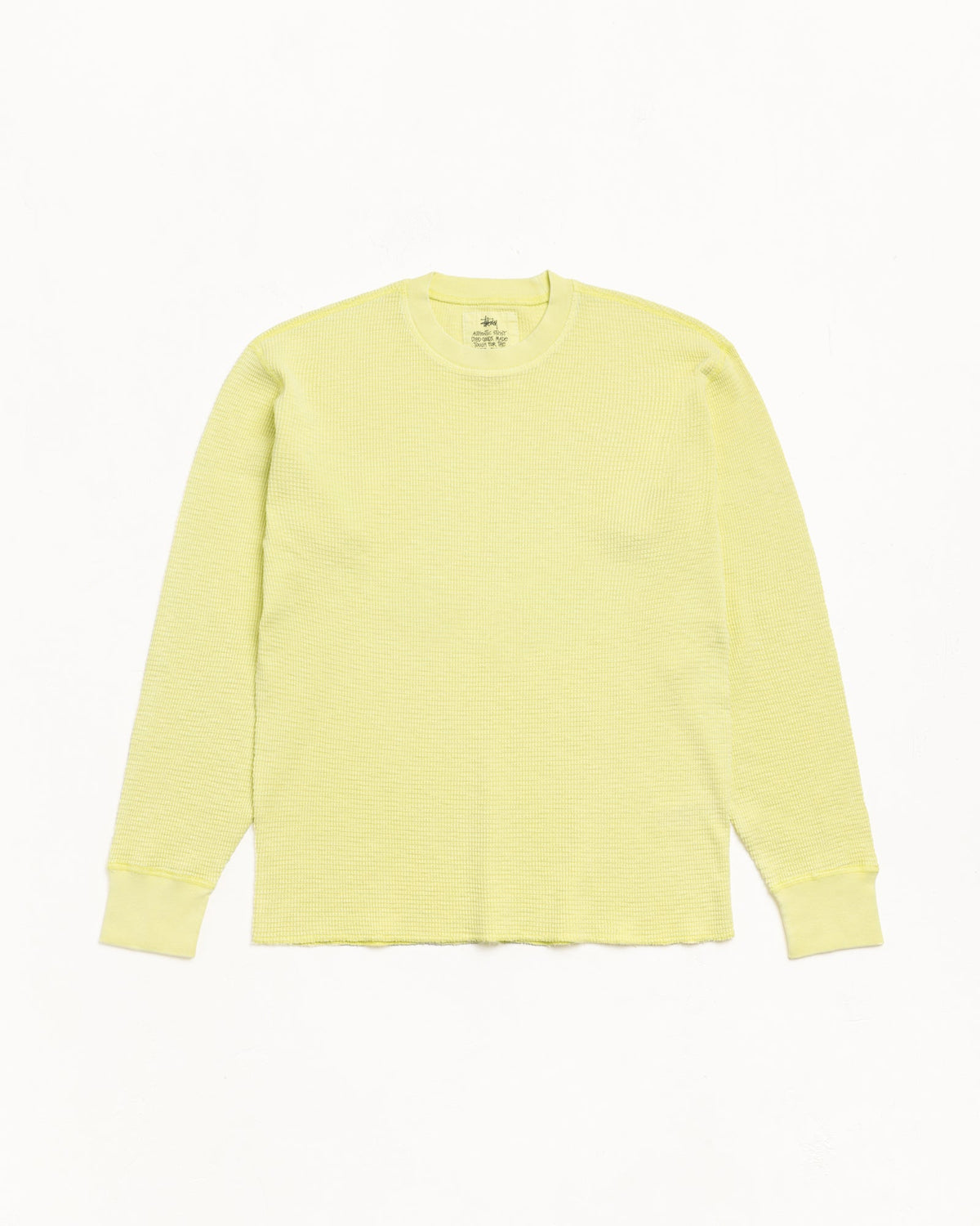 PIGMENT DYED LS THERMAL - Lime