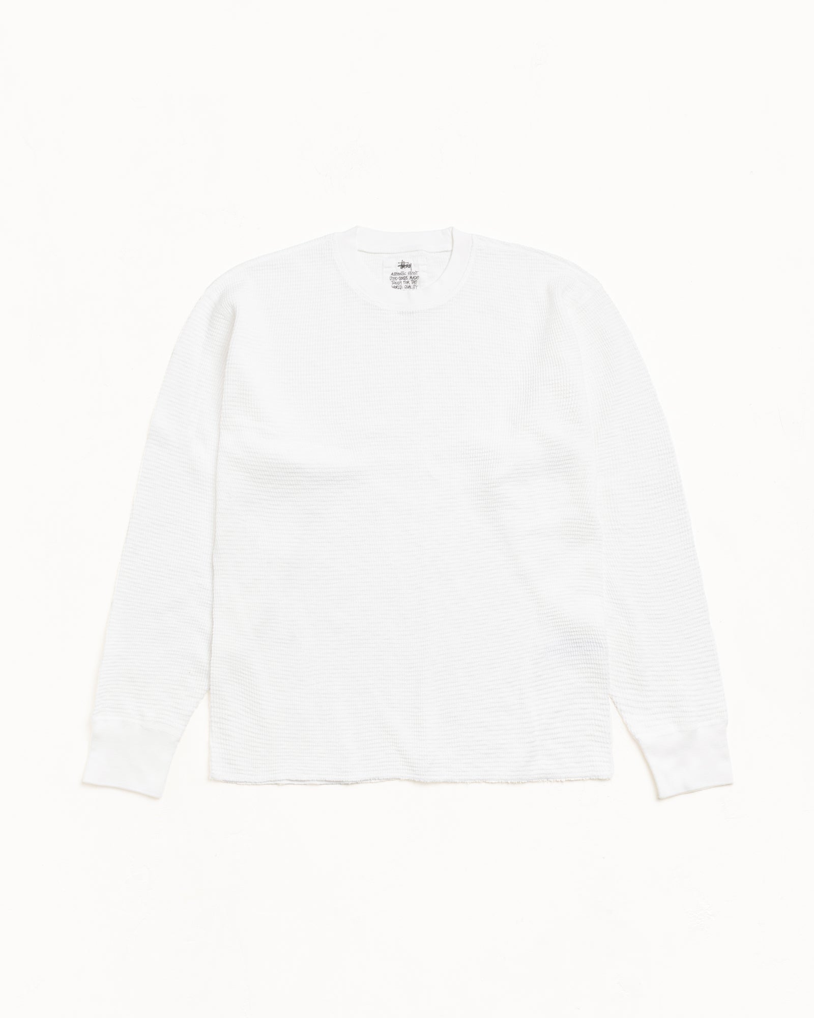 PIGMENT DYED LS THERMAL - White
