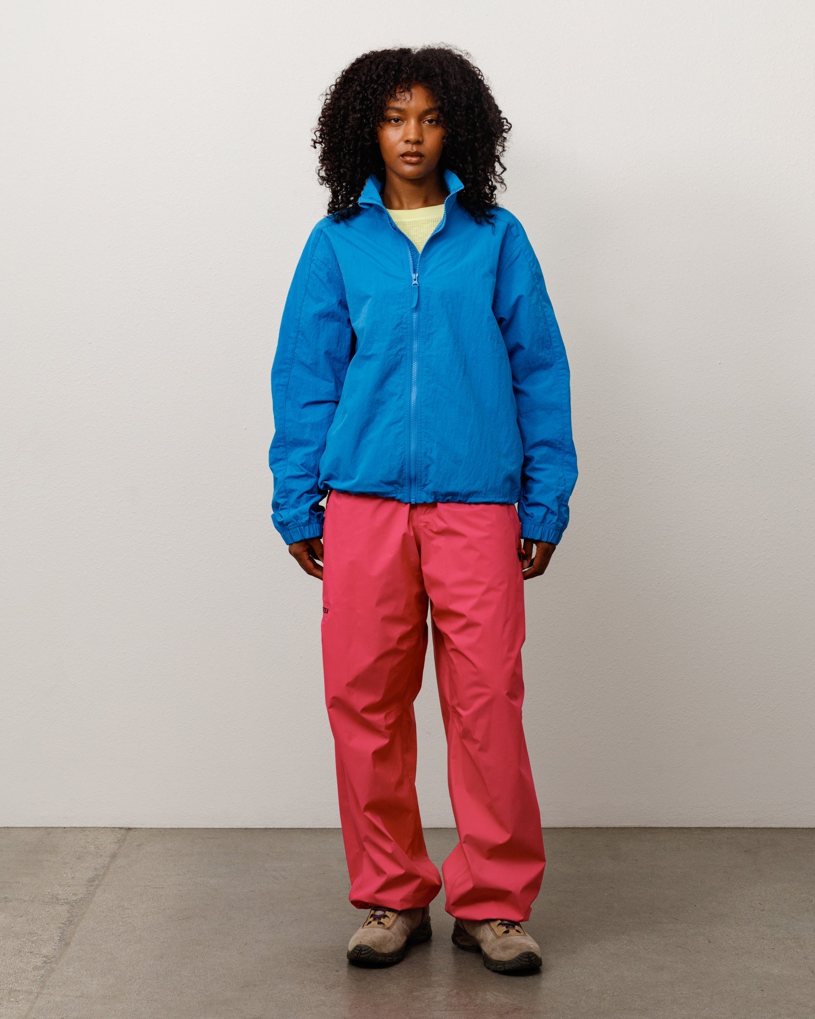 LIGHTWEIGHT MOCK JACKET - Ocean