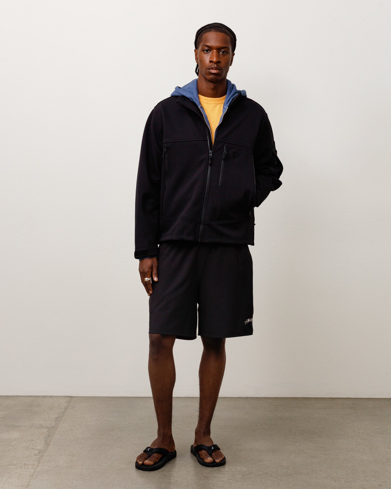 SOFT SHELL JACKET - Black