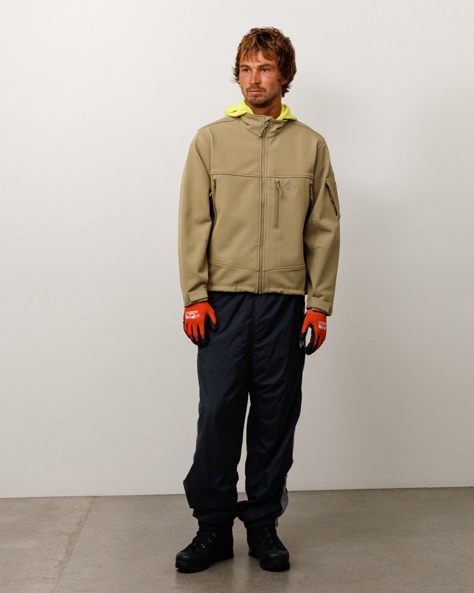 SOFT SHELL JACKET - Coyote