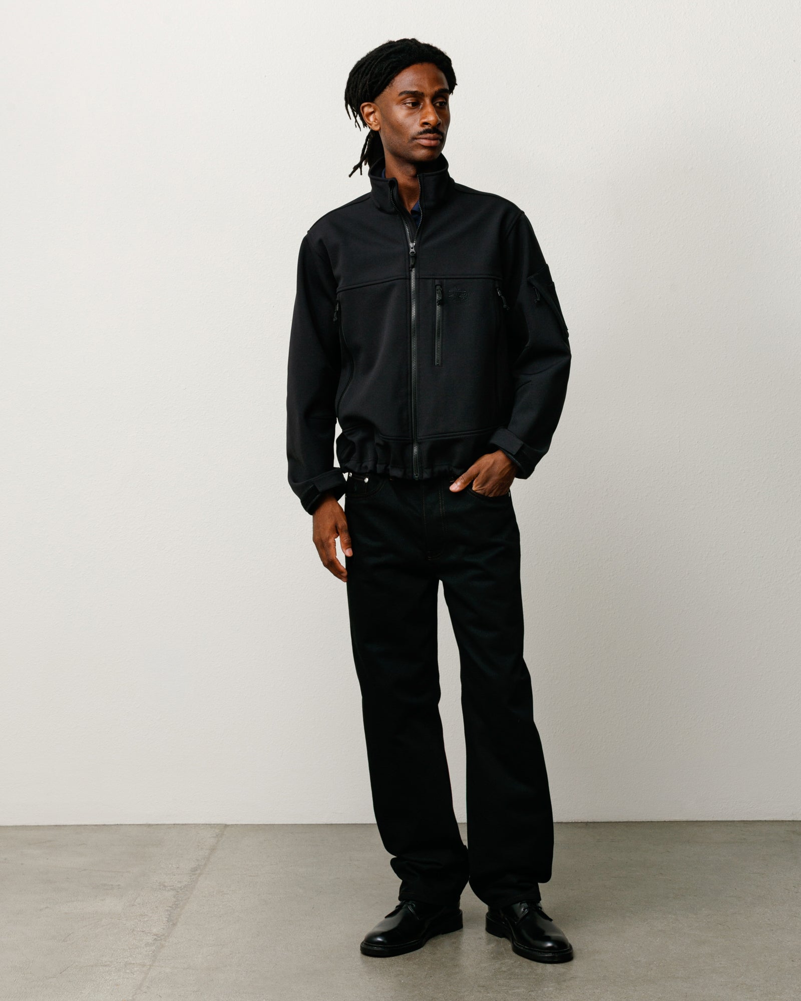 NEW CLASSIC JEAN DENIM - Raw Black Contrast Stitch