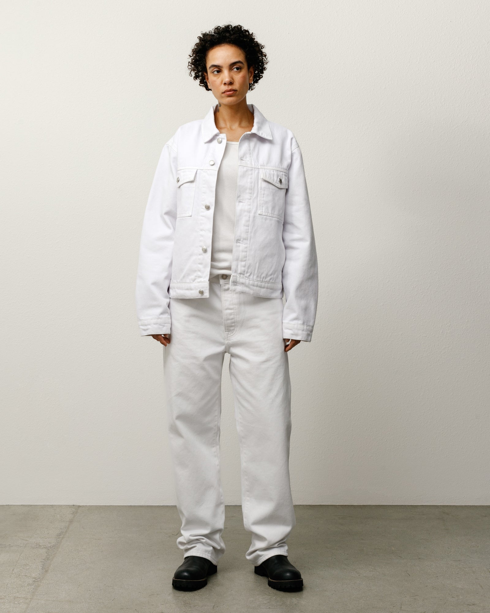 NEW CLASSIC JEAN DENIM - White