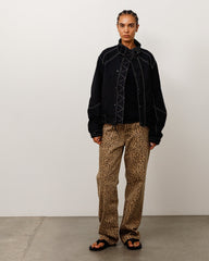 NEW CLASSIC JEAN DENIM - Leopard