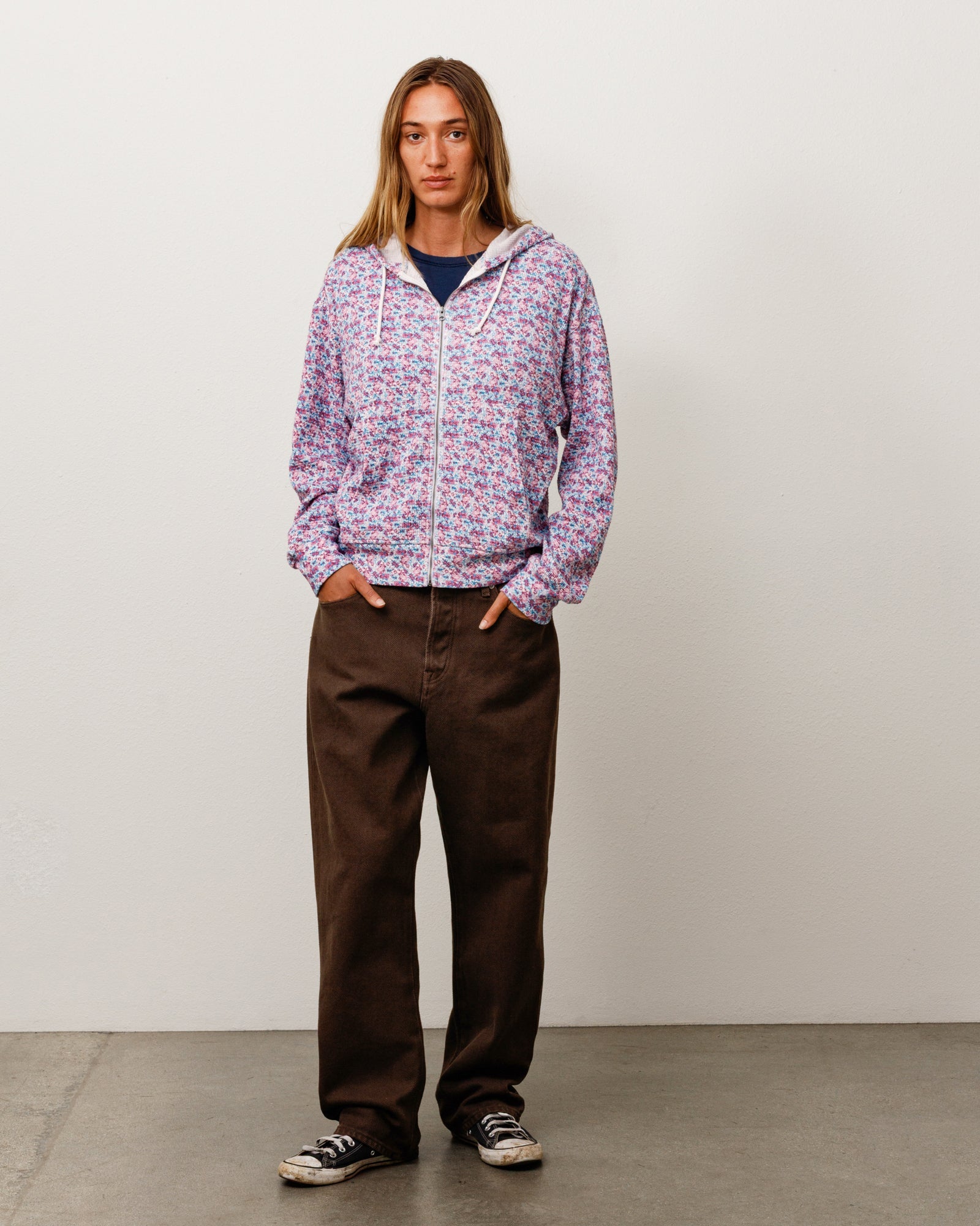 BIG OL' JEAN DENIM - Brown Chevron
