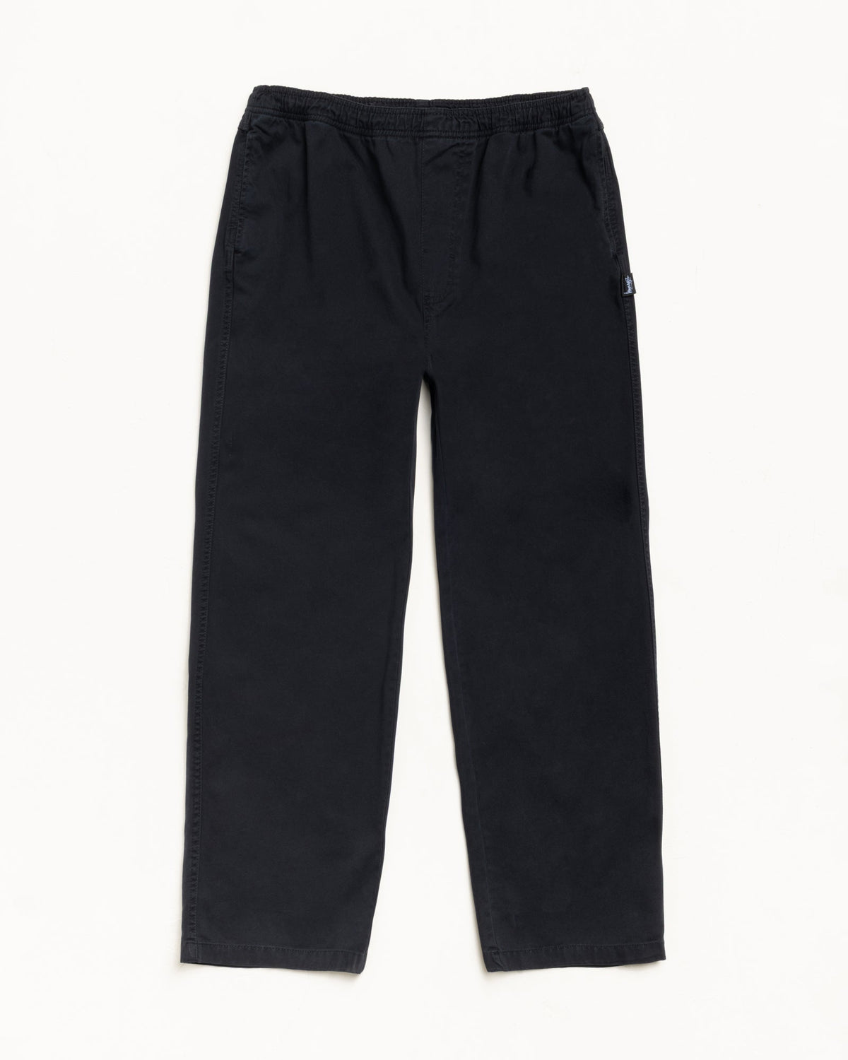 BEACH PANT COTTON TWILL - Black