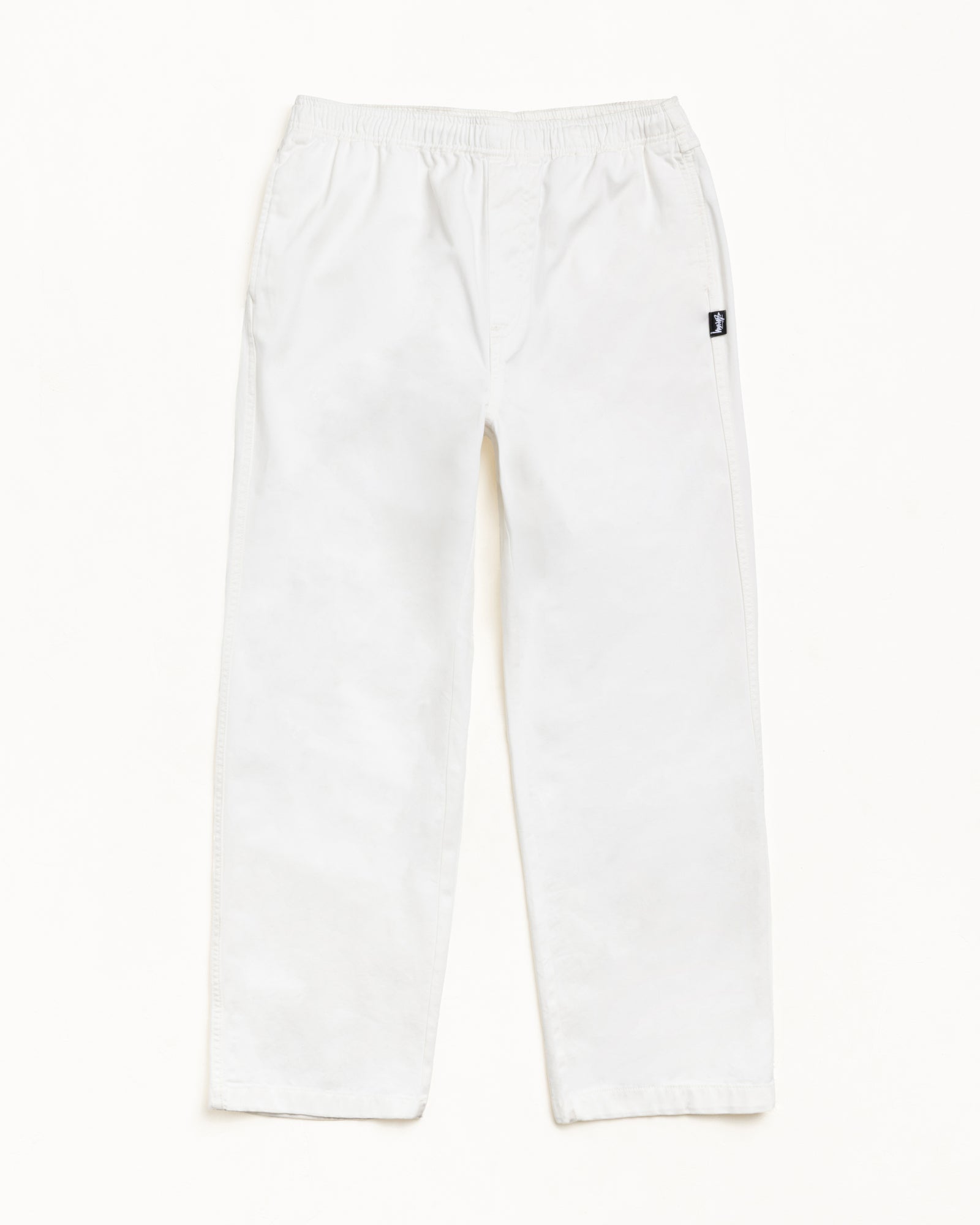 BEACH PANT COTTON TWILL - Bone