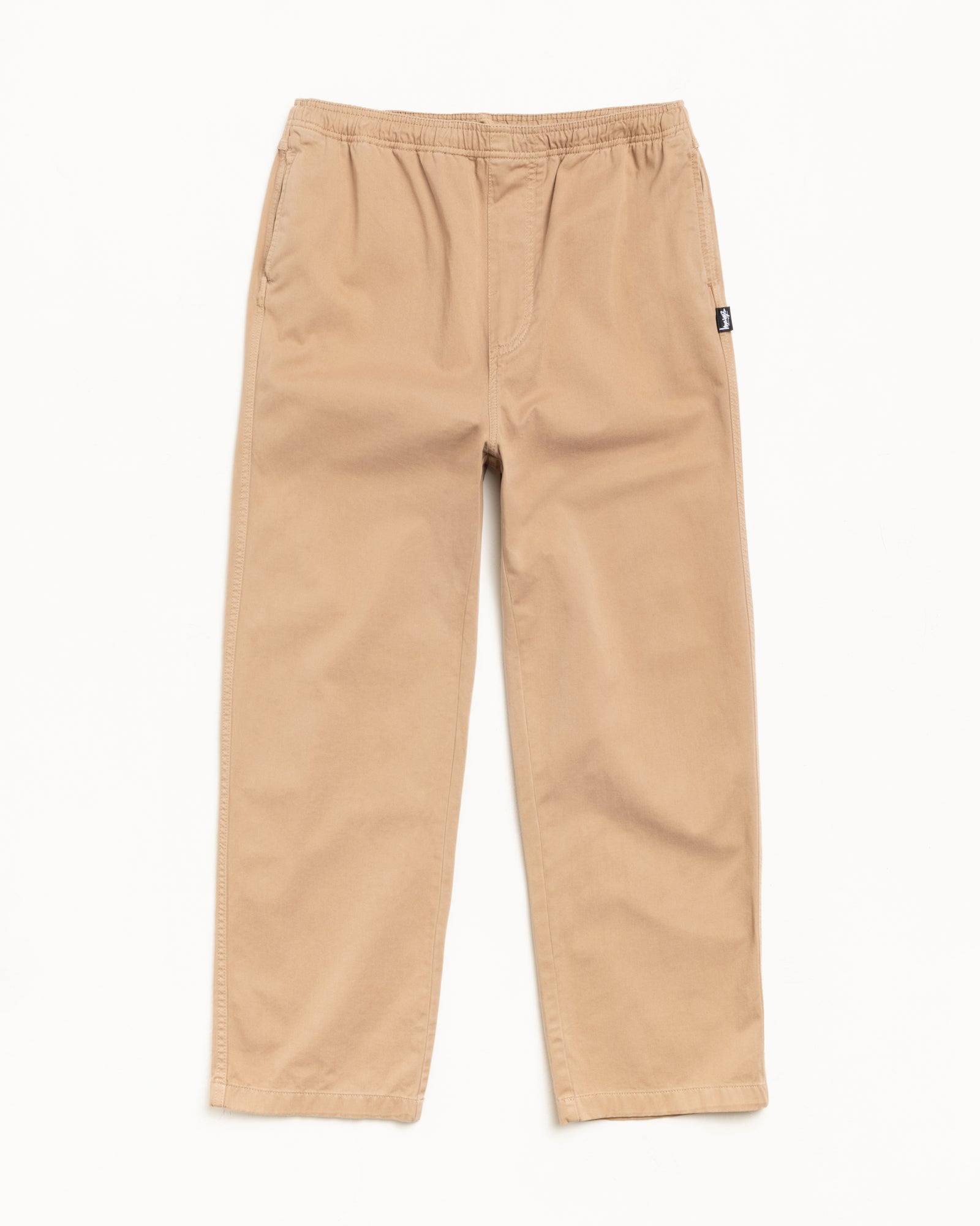 BEACH PANT COTTON TWILL - Khaki