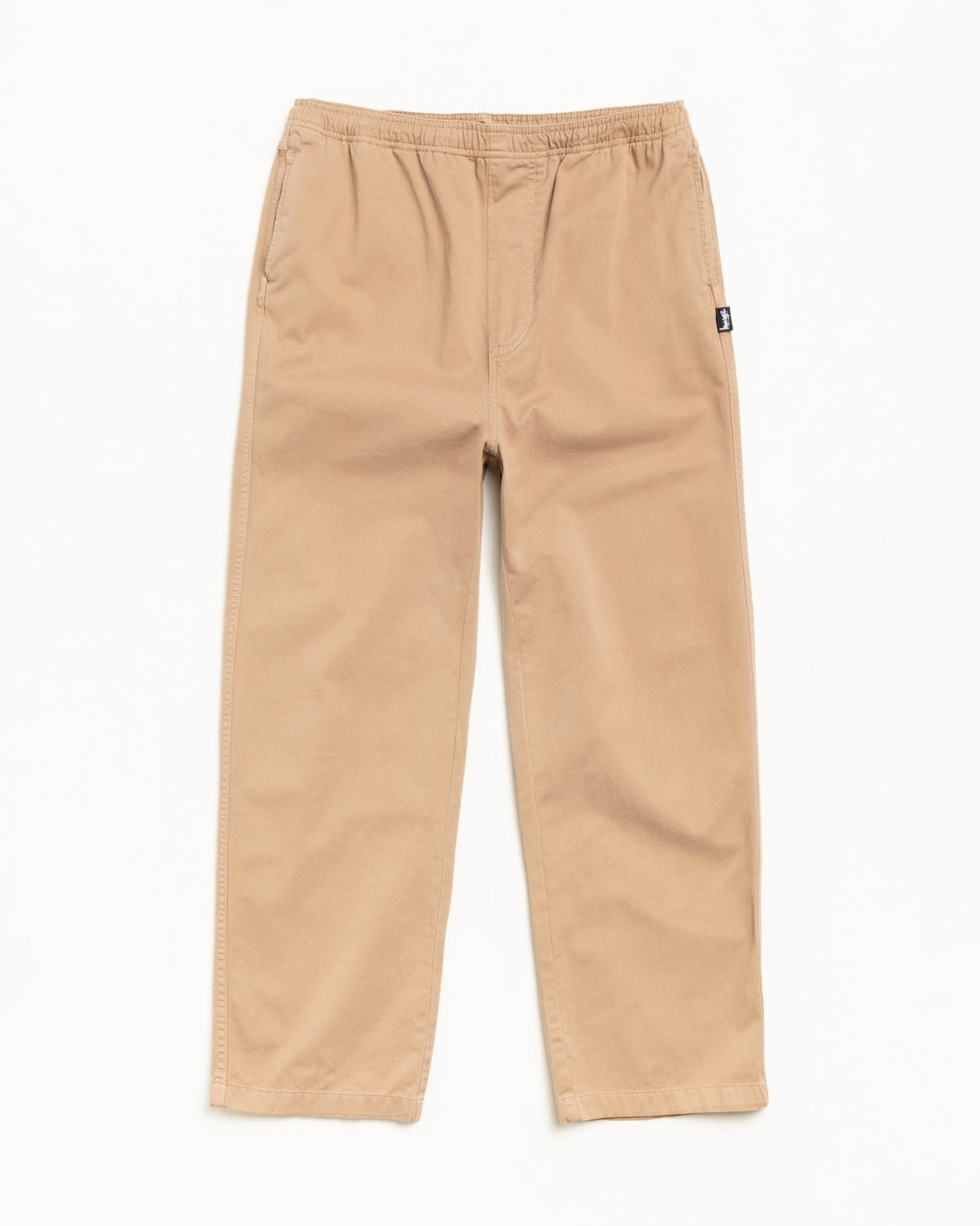 BEACH PANT COTTON TWILL - Khaki