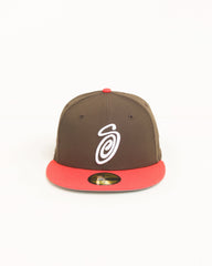 59FIFTY SWIRLY S CAP - Brown/Orange