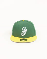 59FIFTY SWIRLY S CAP - Green/Yellow