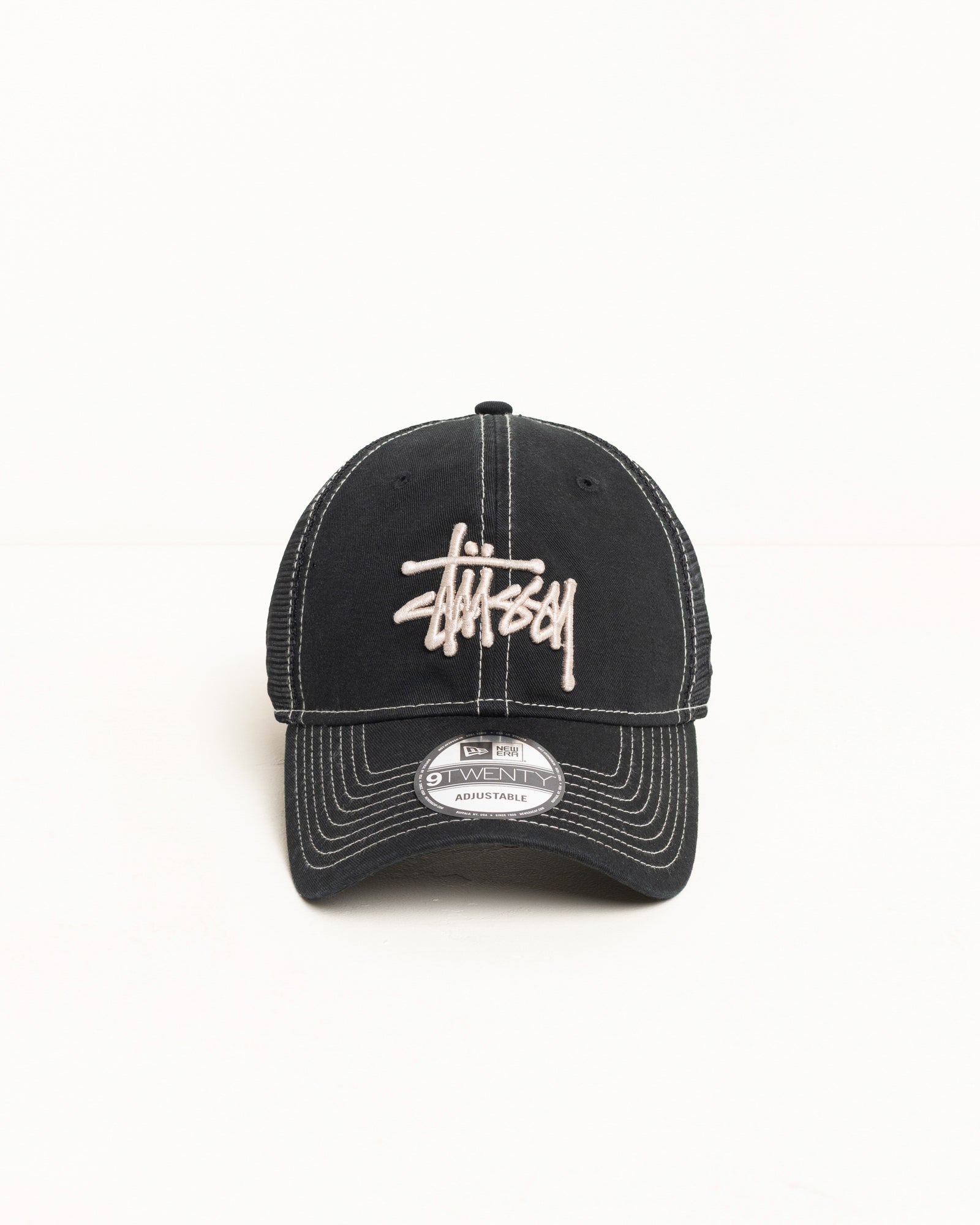 9TWENTY WASHED BASIC TRUCKER - Black