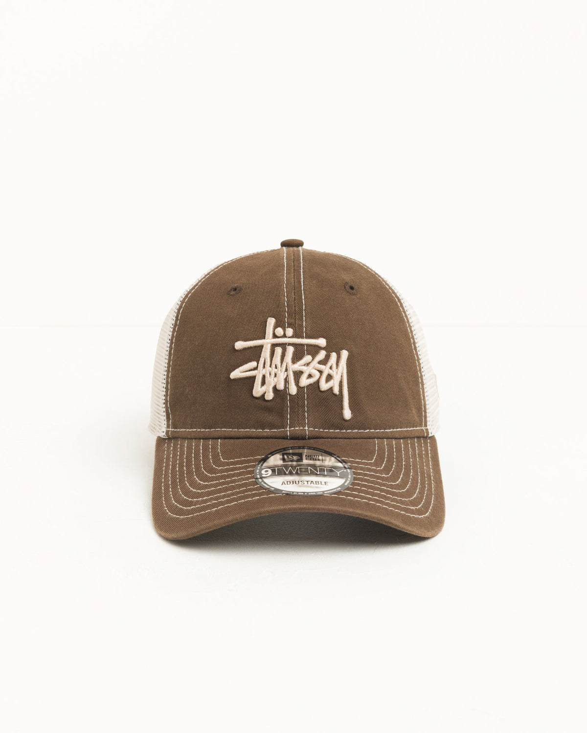 9TWENTY WASHED BASIC TRUCKER - Mocha