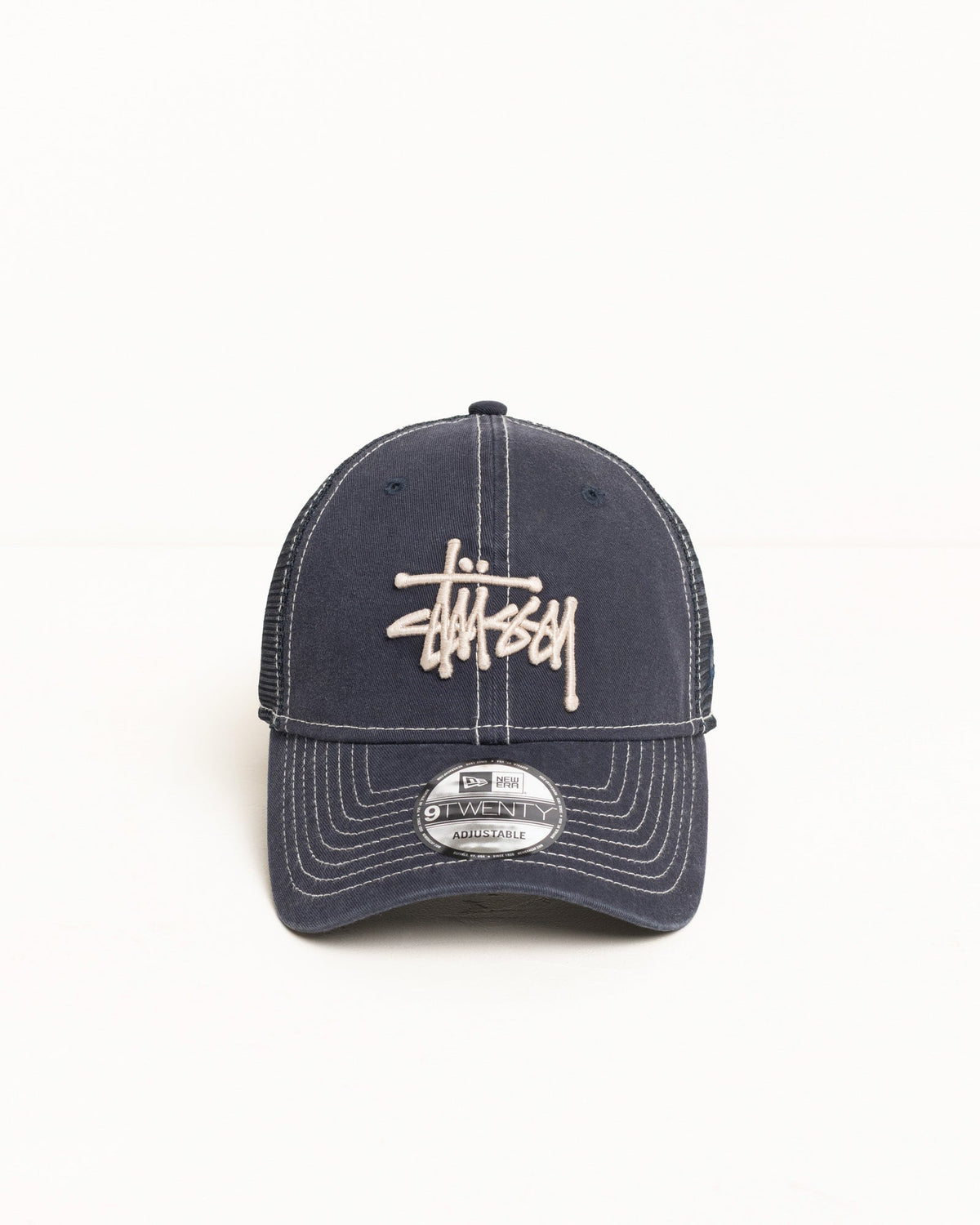 9TWENTY WASHED BASIC TRUCKER - Navy