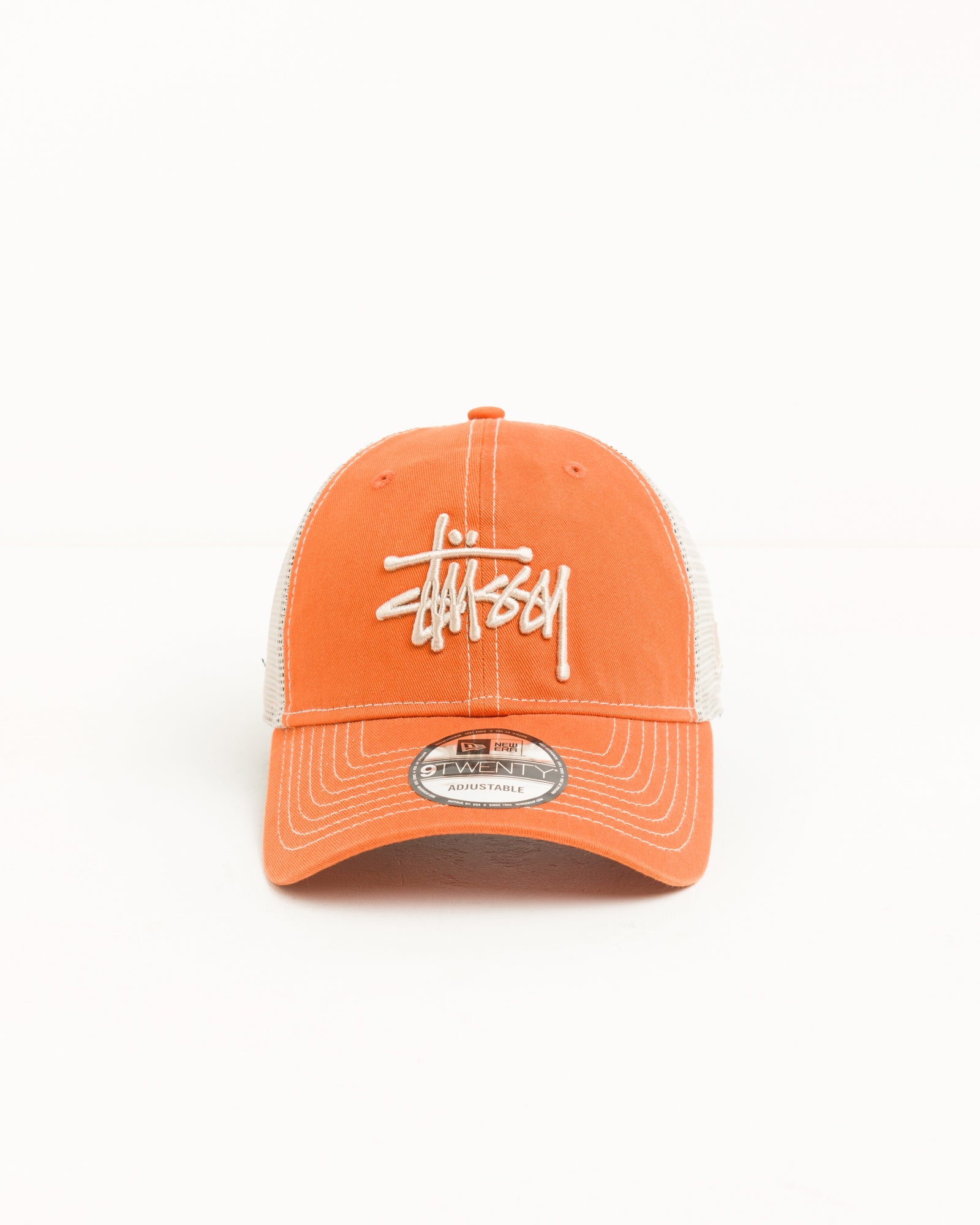 9TWENTY WASHED BASIC TRUCKER - Tangerine