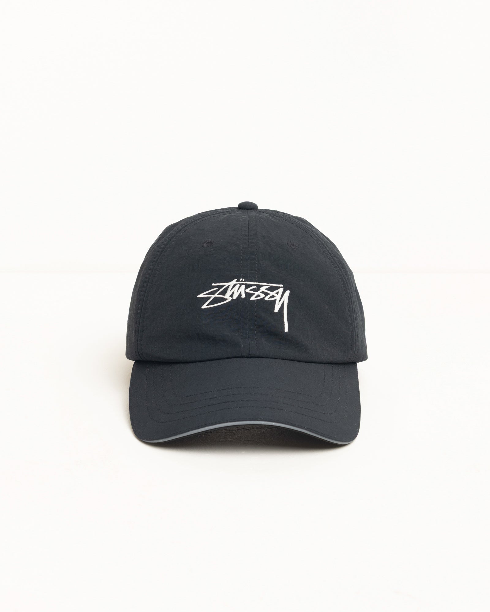 SMOOTH STOCK NYLON SPORT CAP - Black
