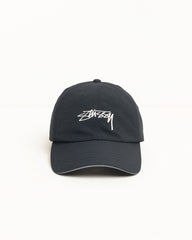 SMOOTH STOCK NYLON SPORT CAP - Black