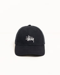BASIC STÜSSY CAP - Black