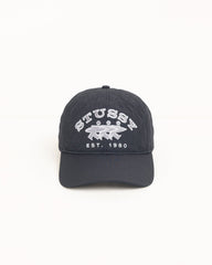 QUILTED SURFWALK SNAPBACK CAP - Black