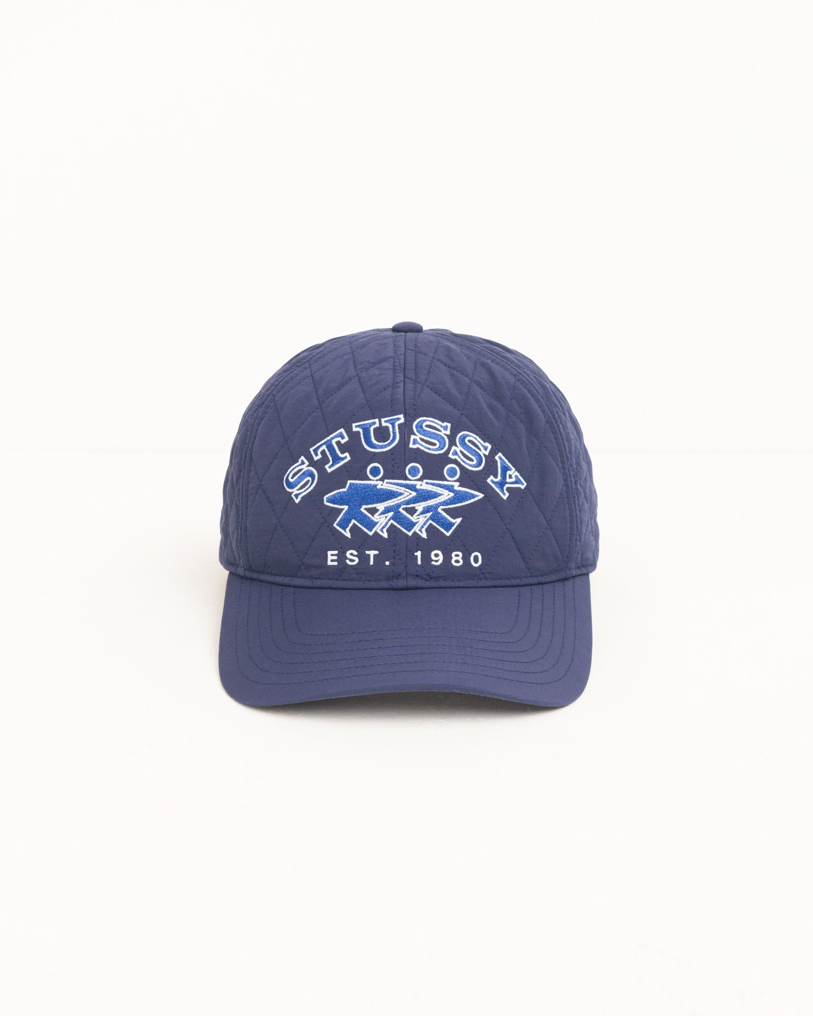 QUILTED SURFWALK SNAPBACK CAP - Navy