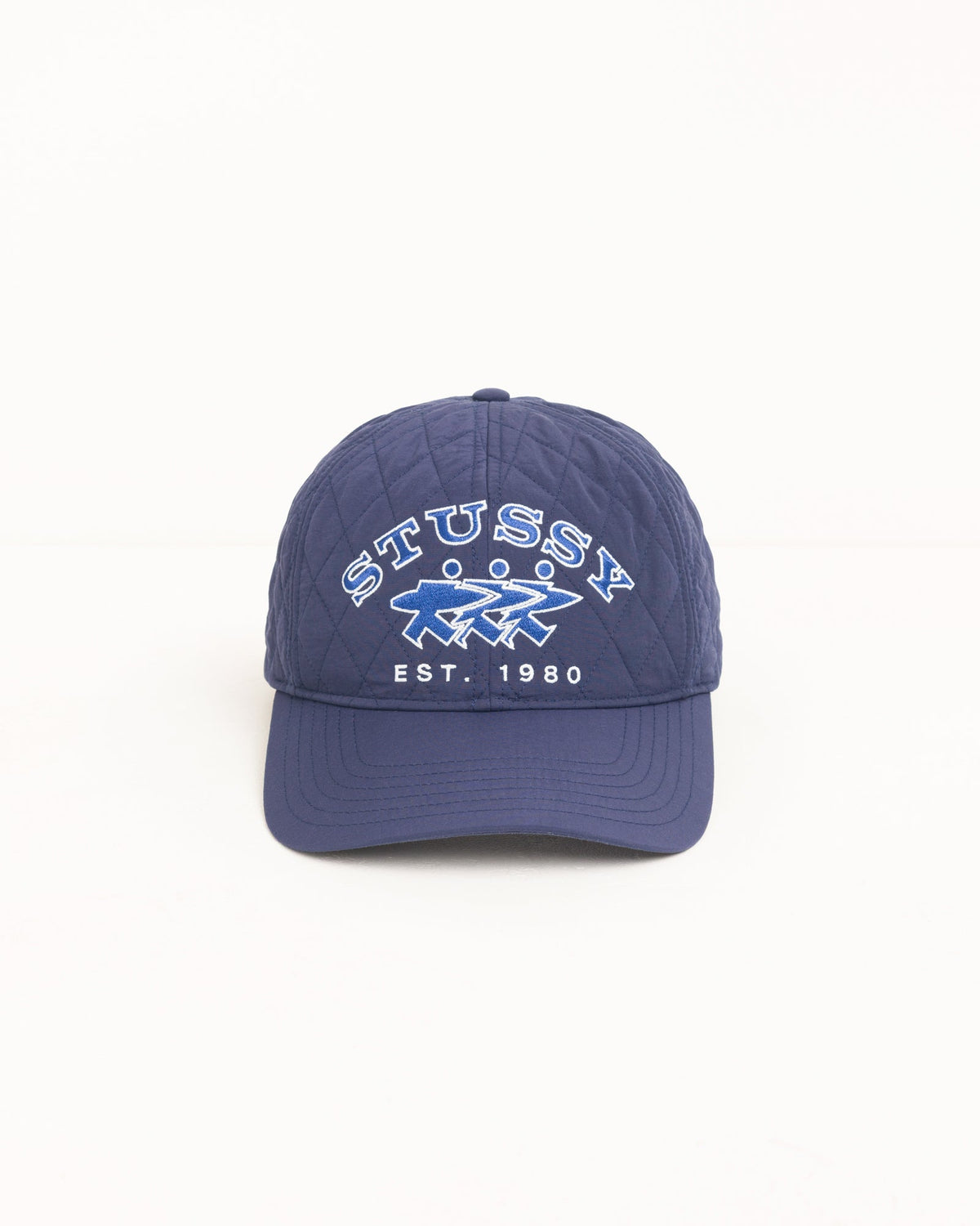 QUILTED SURFWALK SNAPBACK CAP - Navy