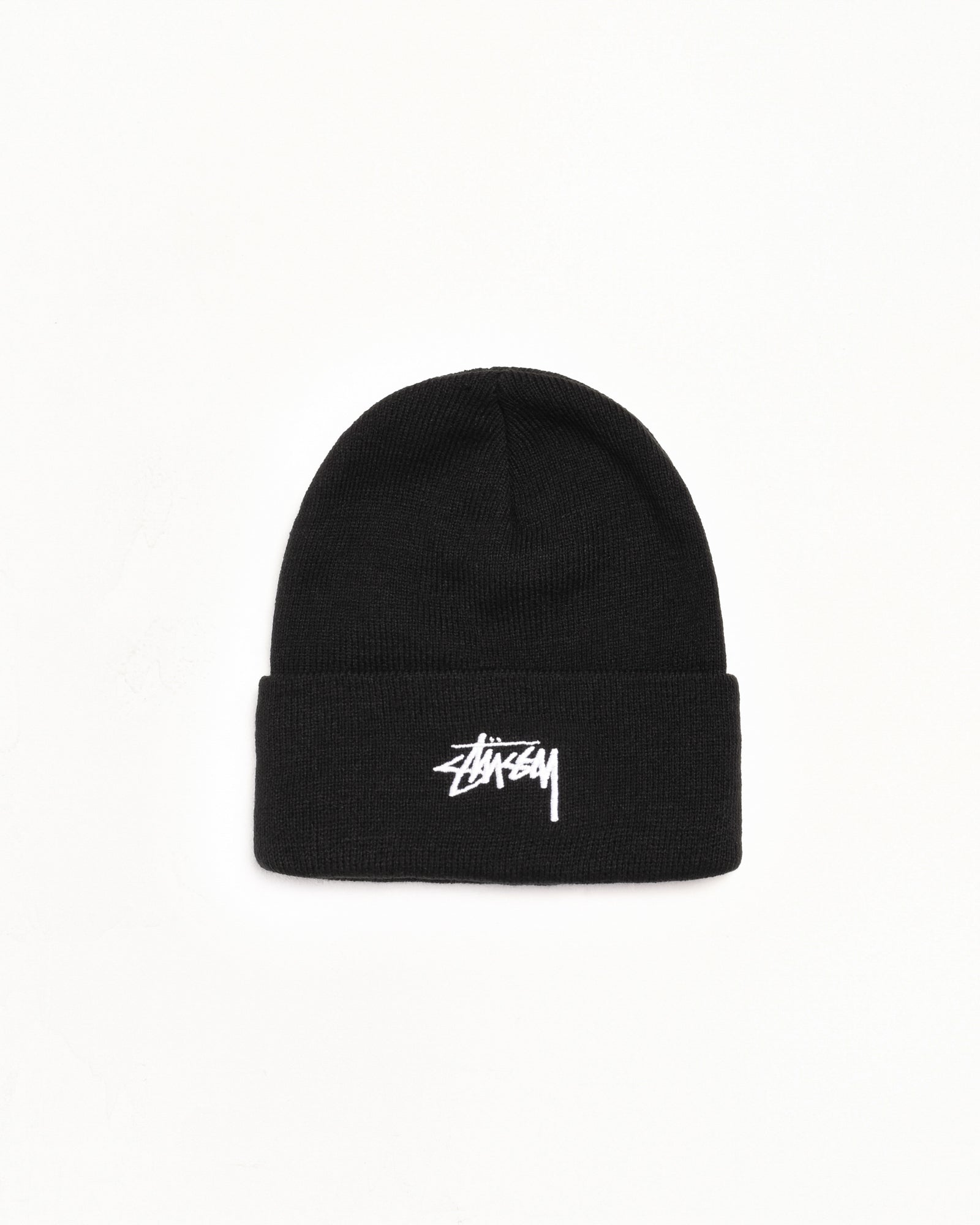 STOCK CUFF BEANIE - Black