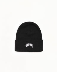 STOCK CUFF BEANIE - Black