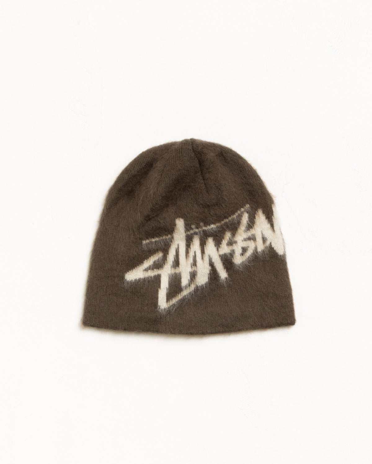 BRUSHED OUT STOCK SKULLCAP - Brown