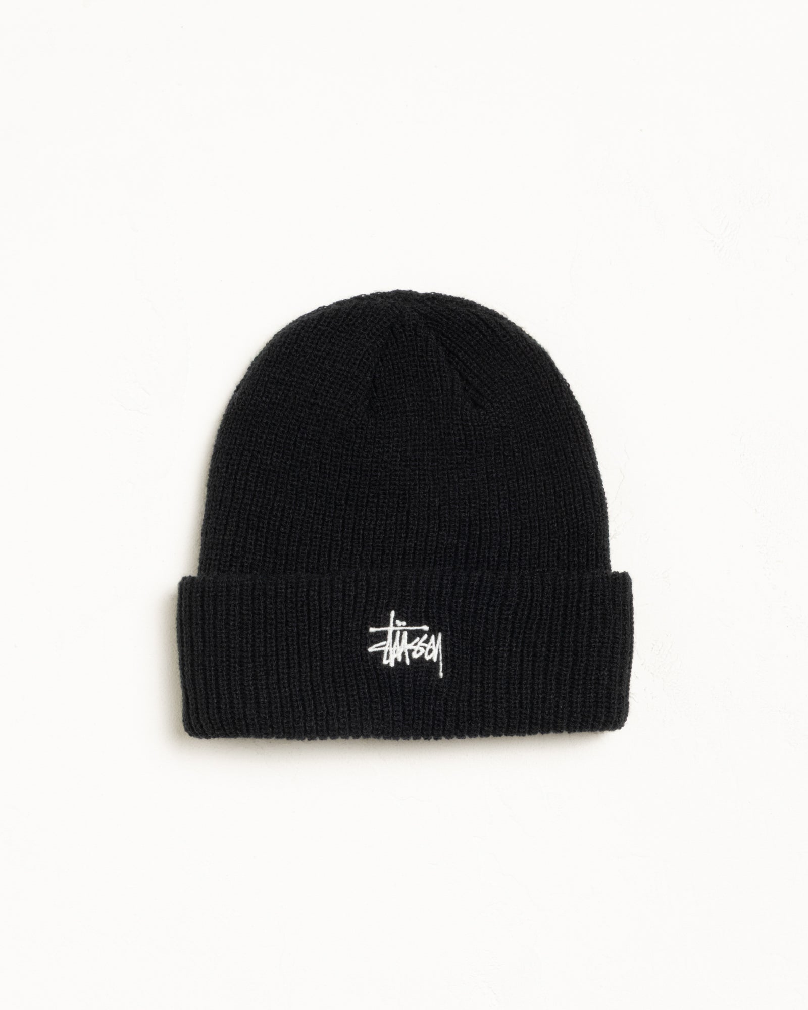 BASIC STÜSSY CUFF BEANIE - Black