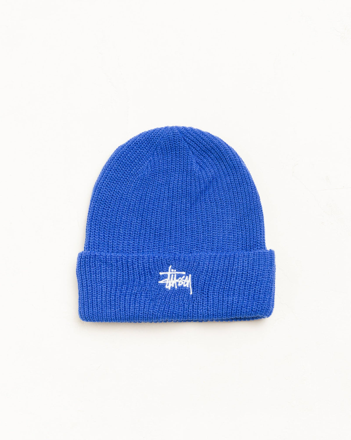 BASIC STÜSSY CUFF BEANIE - True Blue