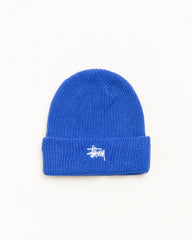 BASIC STÜSSY CUFF BEANIE - True Blue