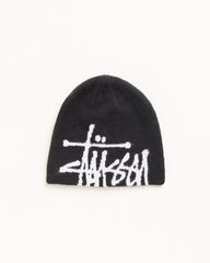 BRUSHED OUT BASIC SKULLCAP - Black