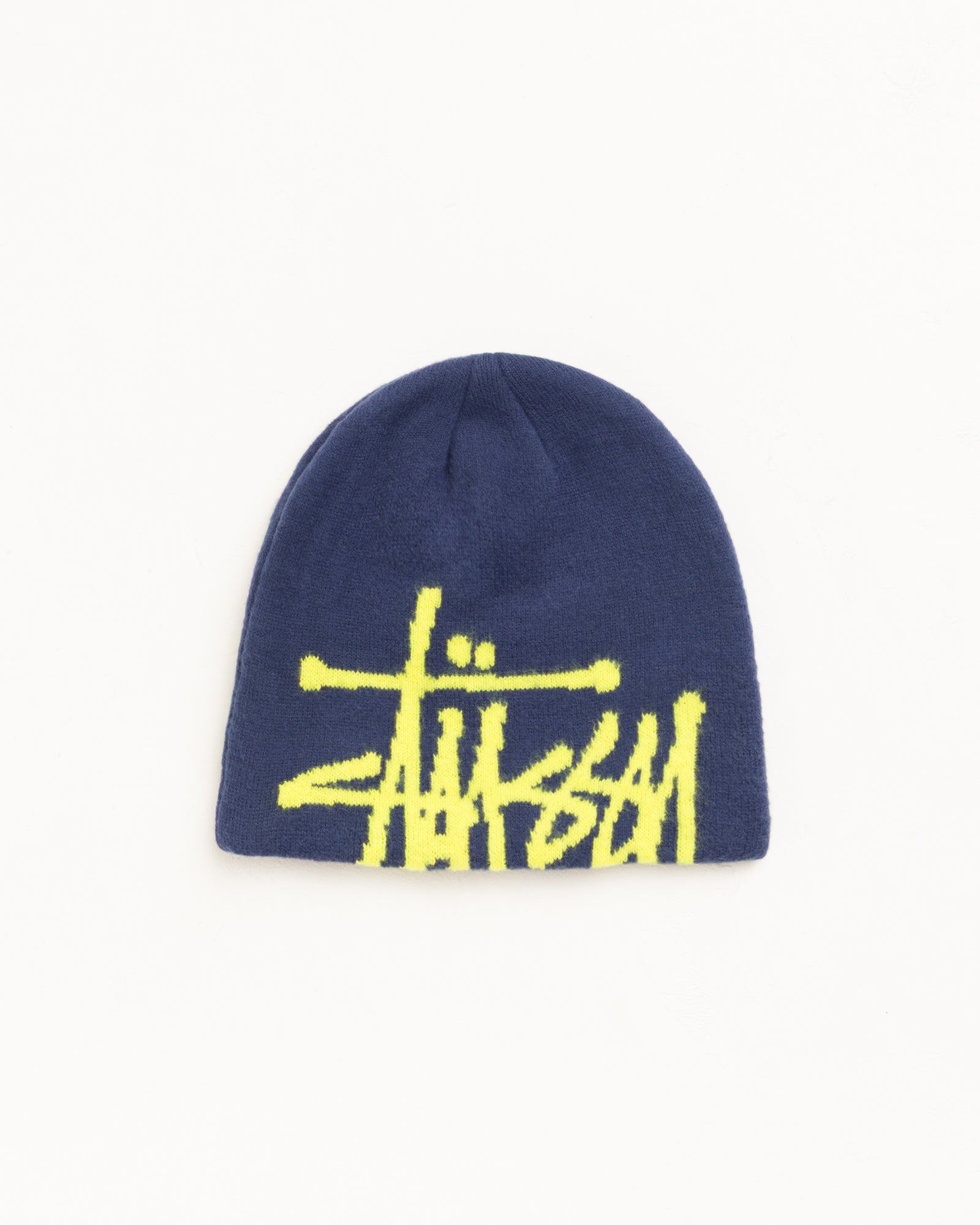 BRUSHED OUT BASIC SKULLCAP - Navy