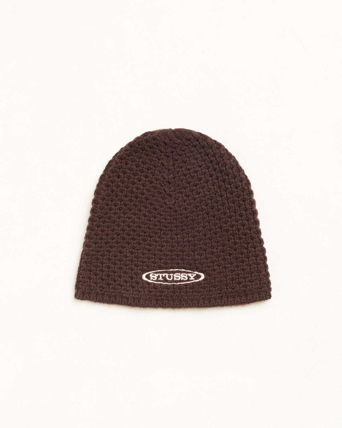 TEXTURED KNIT SKULLCAP - Brown