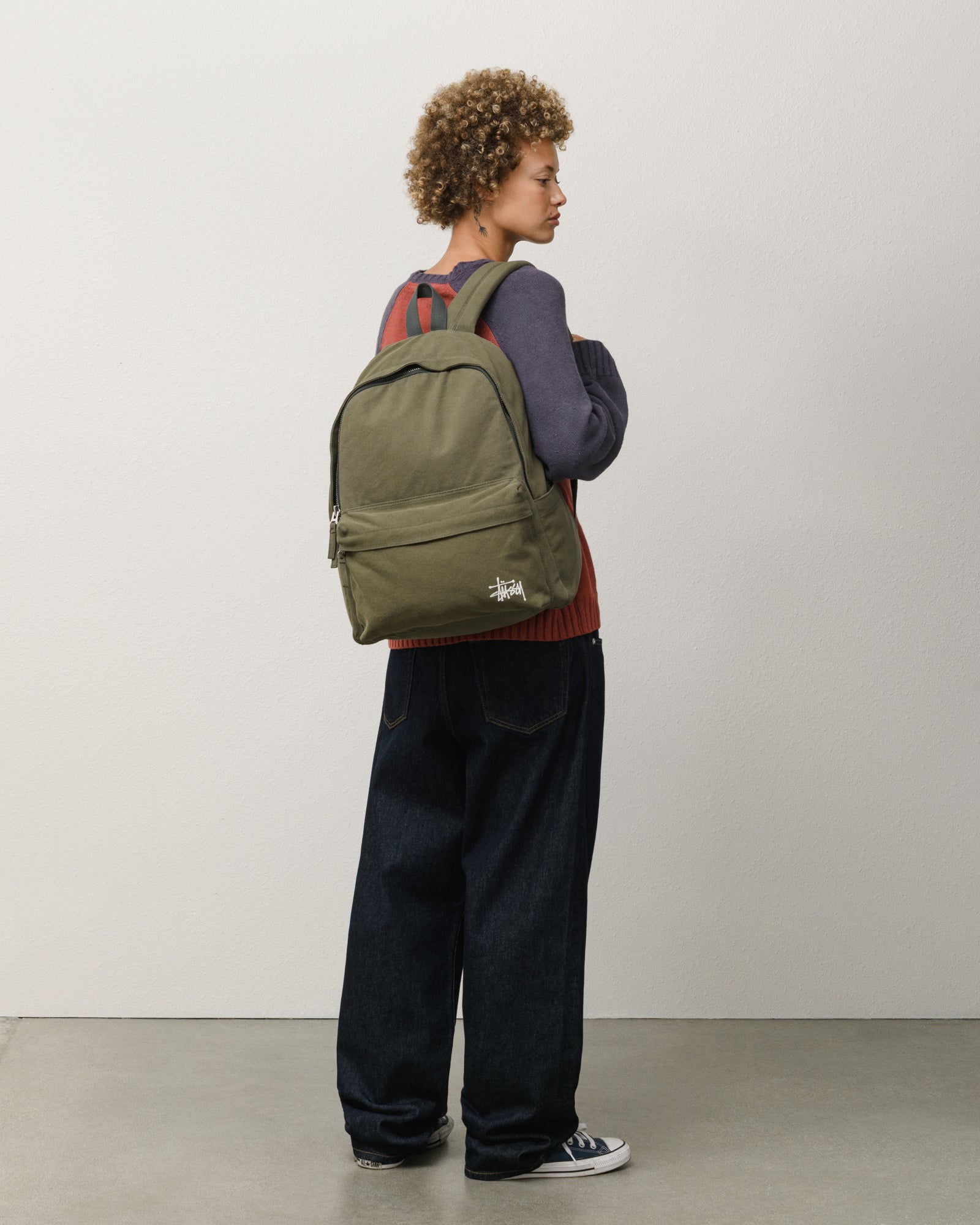 CANVAS BACKPACK - Green