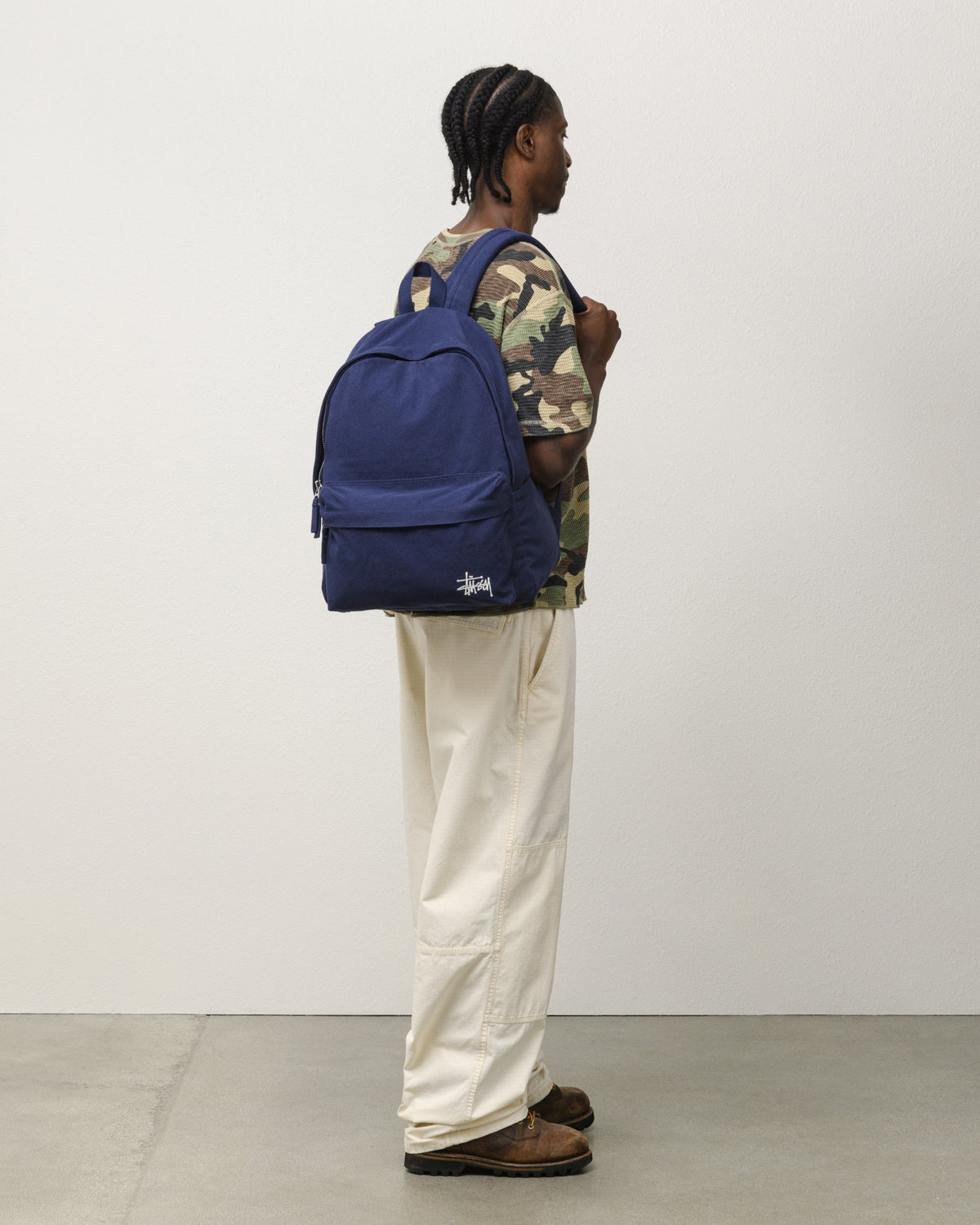 CANVAS BACKPACK - Navy