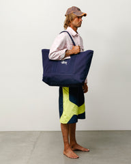 CANVAS EXTRA LARGE TOTE - Navy