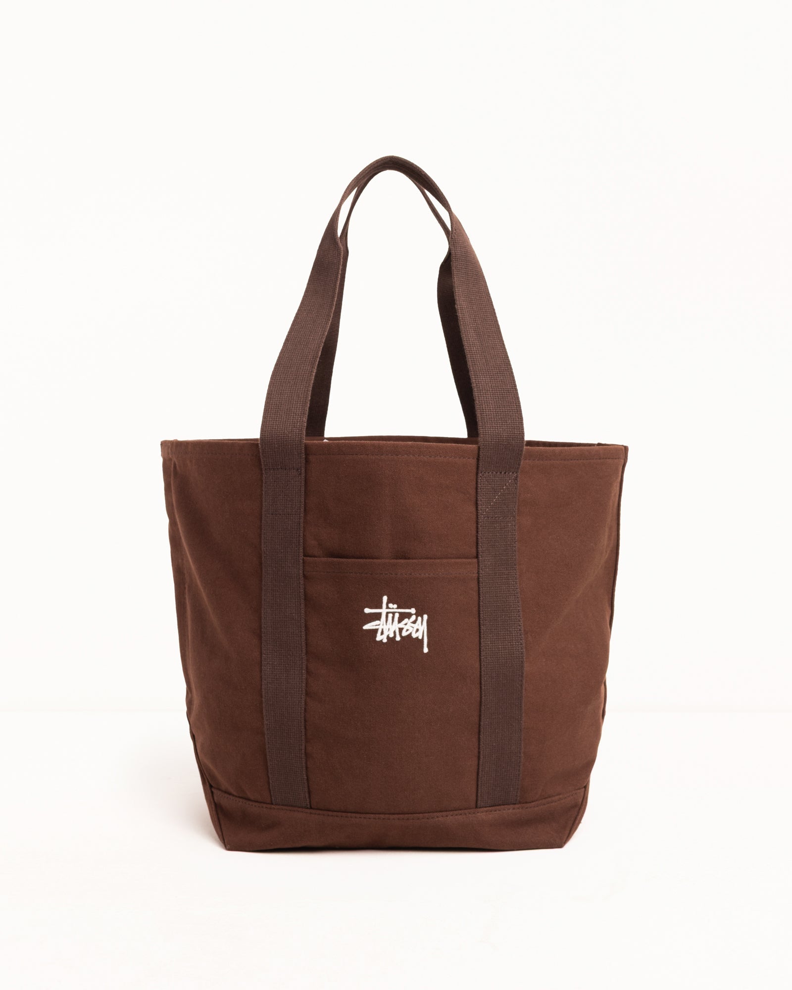 CANVAS MARKET TOTE - Brown