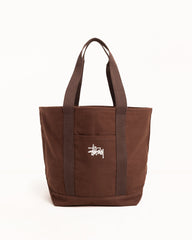 CANVAS MARKET TOTE - Brown