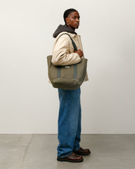 CANVAS MARKET TOTE - Green