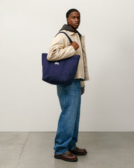 CANVAS MARKET TOTE - Navy