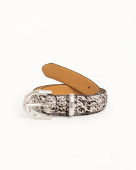 BAMBOO BUCKLE BELT - Hairy Marble