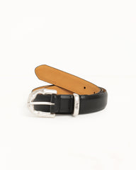 BAMBOO BUCKLE BELT - Onyx