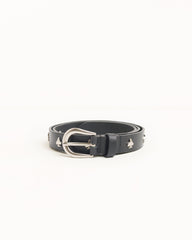 SPADE EMBLEM BELT - Black