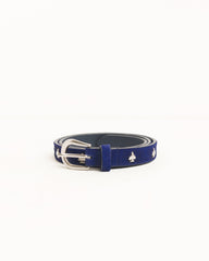SPADE EMBLEM BELT - Hairy Navy