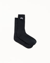 CREW SOCKS 3 PACK - Black