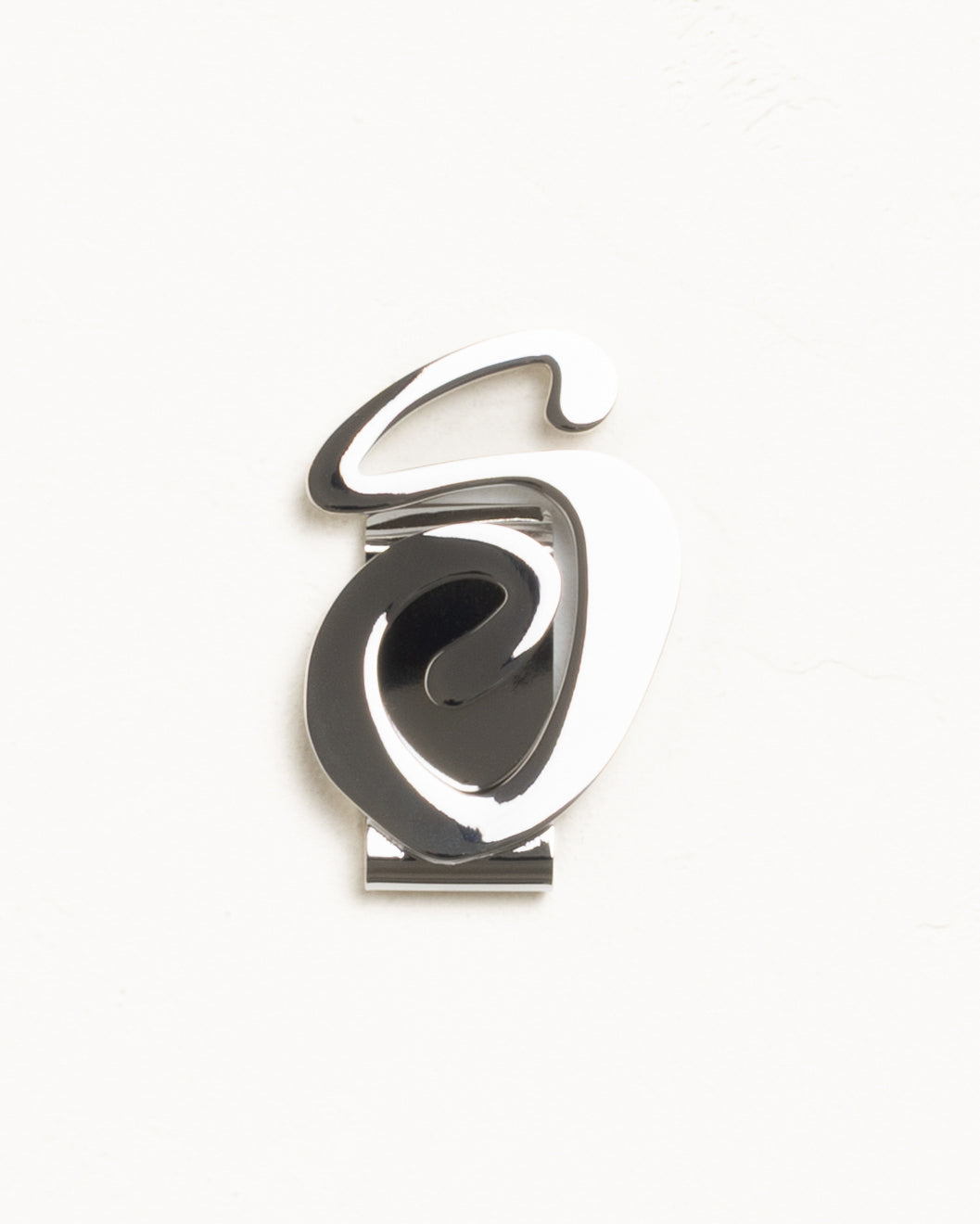 SWIRLY S MONEY CLIP - Silver